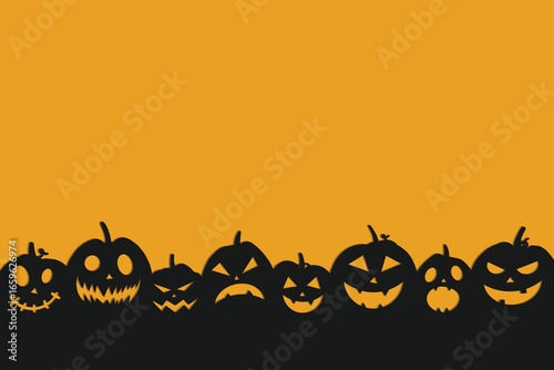 Happy Halloween. Halloween Jack O Lantern Pumpkin. Vector