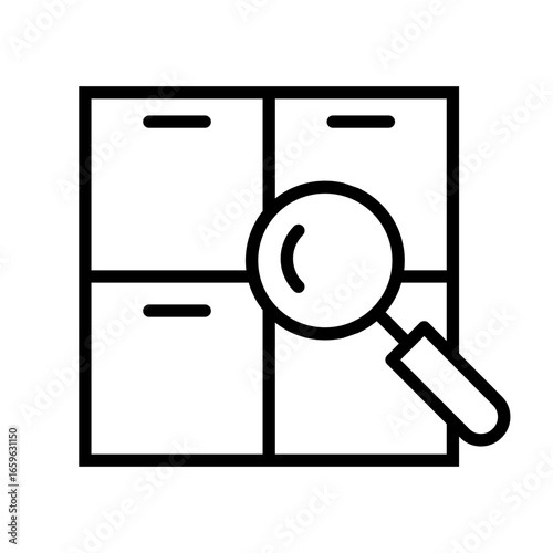 Warehouse icon vector. storage illustration sign. store symbol. storehouse logo. depot web icon.