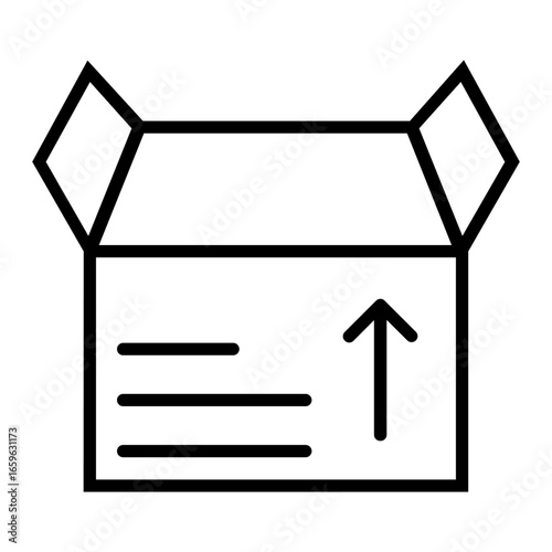 Warehouse icon vector. storage illustration sign. store symbol. storehouse logo. depot web icon.