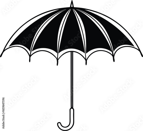 umbrella isolated on white background