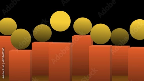 Abstract People Icons for Teamwork and Business Infographic