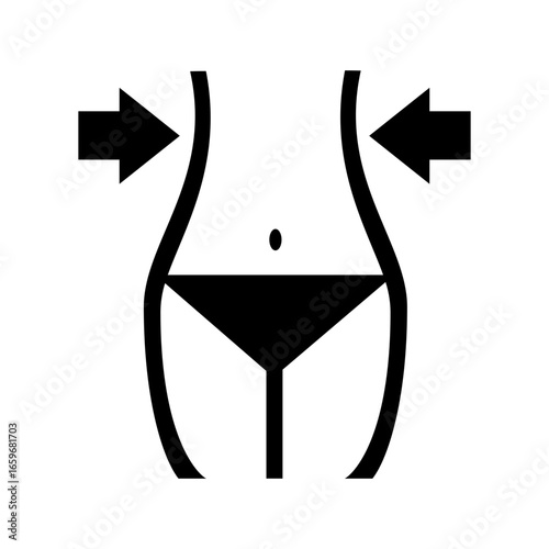 Slim Waist Vector