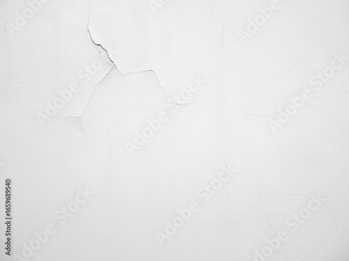 Blank concrete wall texture with plaster skim coat white color use for backgr...