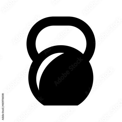Kettlebell Fitness Icon