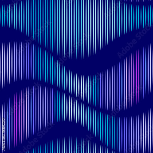 Violet Wave Pattern