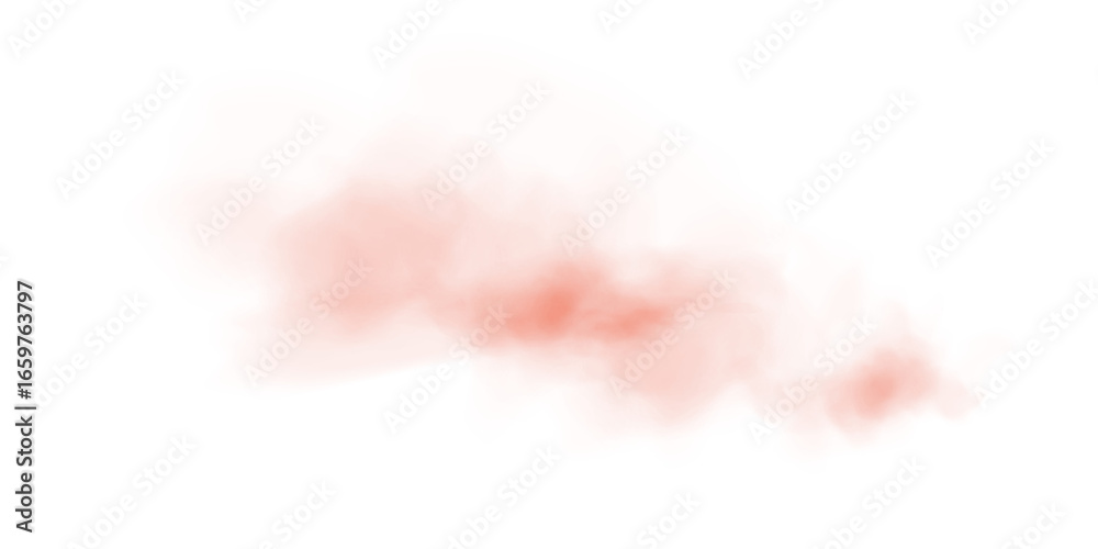 Soft Red Smoke Trail. Realistic Misty Effect for Atmospheric Design, Visual Overlays, or Abstract Digital Art Projects Soft Red Smoke Trail. Realistic Misty Effect for Atmospheric Design, Visual Overlays, or Abstract Digital Art Projects