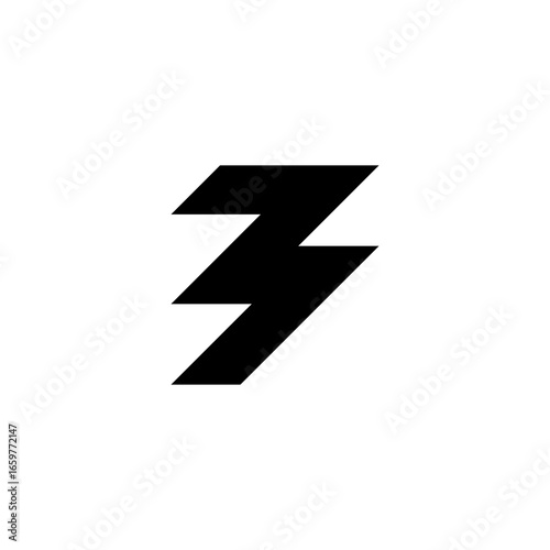 Free Download Number 3 knife geometric symbol simple logo vector - GFXLoad