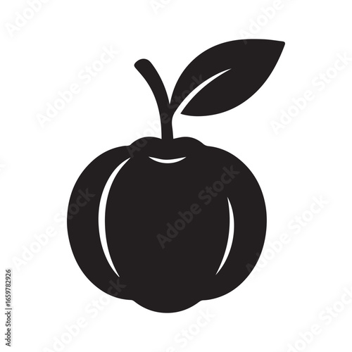 Akebi Plant – Tropical Fruit Vector Icon