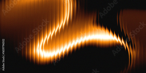 Light Orange Glass textures noise vintage background gradient color abstract.	