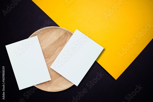 business card, flyer, brochure, template, invitation card, billboard, visiting card, empty card, A4 size paper mockups
