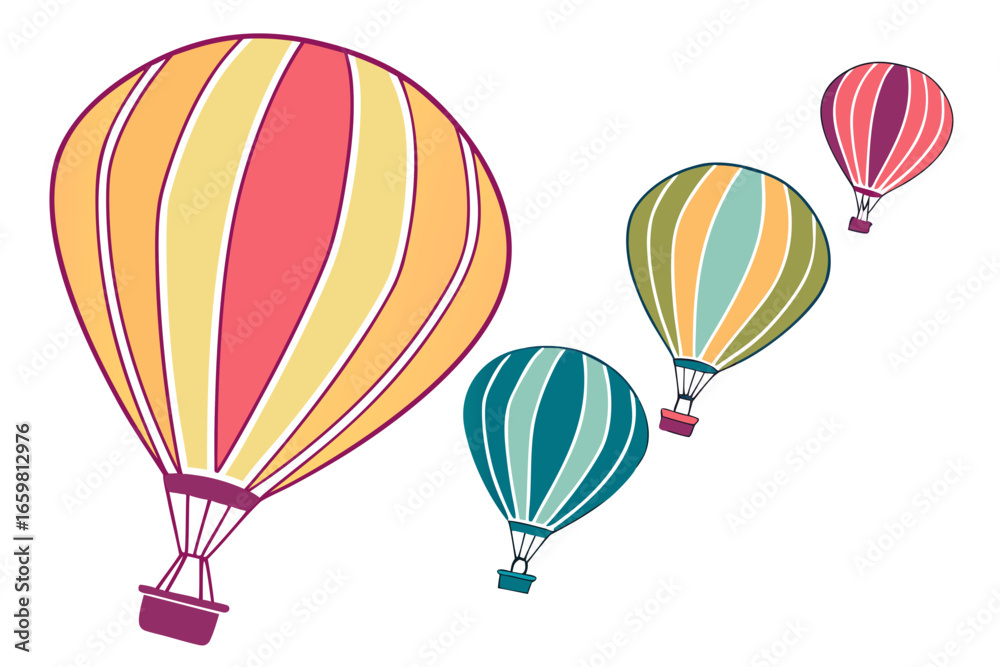 Fototapeta premium hot air balloon