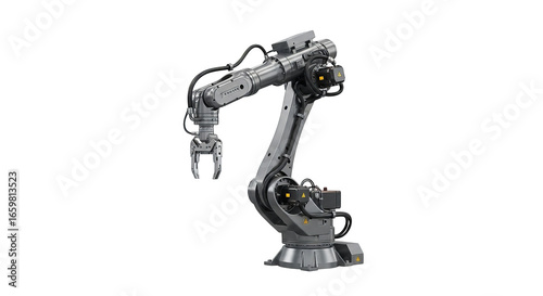 Industrial Robot Arm 3d Render