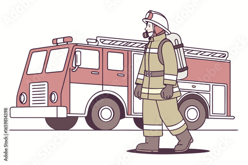 fire truck cartoon