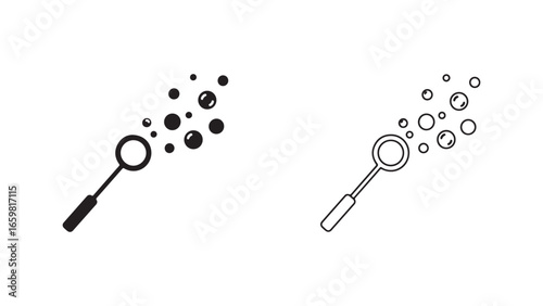 Bubble blower with floating bubbles