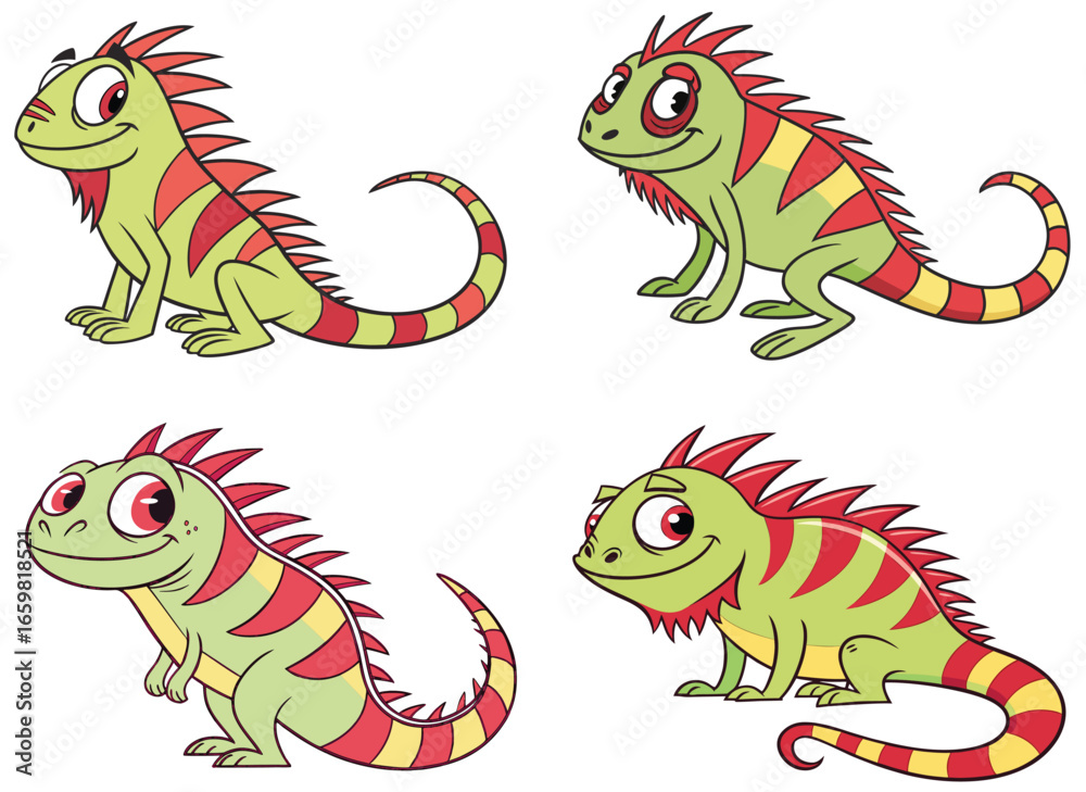 Fototapeta premium Animal cartoon style illustration 1.eps