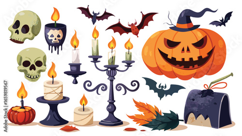 Haunted Decor and Spooky Props