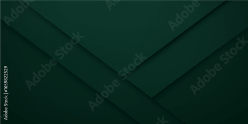 Abstract green backdrop with a geometric triangle pattern design for screens