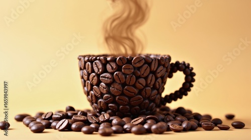 Steaming coffee cup coffee shop photography warm atmosphere close-up aroma and comfort
