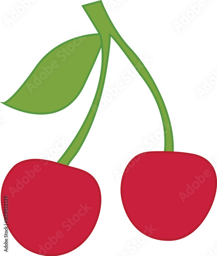 cherry vector illustration