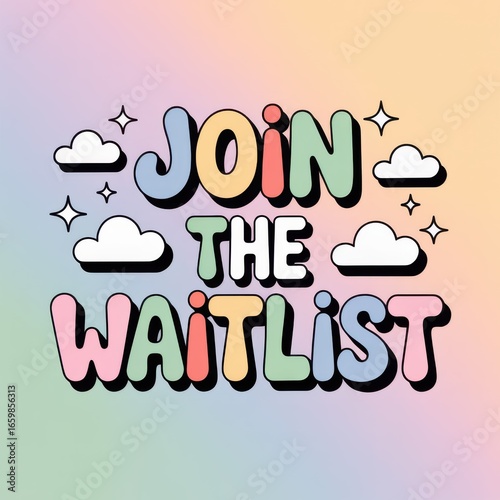 Join the Waitlist Pastel Cloud Banner