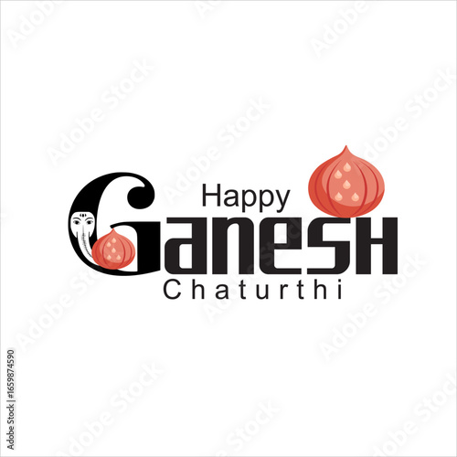 Happy Ganesh Chaturthi: In Every Curve of the 'G', the Elephant God Smiles, and Every Modak Offers Sweet Surrender to the Cosmic Child