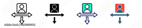 Guidance  Icon Set Multiple Style Collection