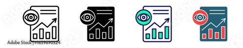 Vision Statement  Icon Set Multiple Style Collection