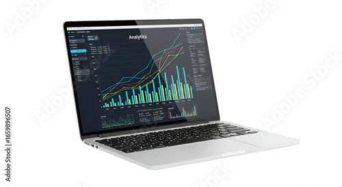 laptop with the word sale