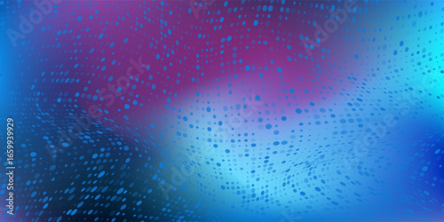 Abstract Wave Background Design, moving dots, flowing particles, for brochures, flyers, magazines, business cards and banners. Vector
