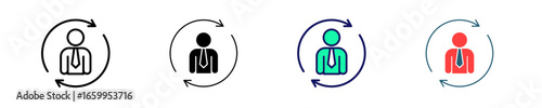 Change Agent  Icon Set Multiple Style Collection
