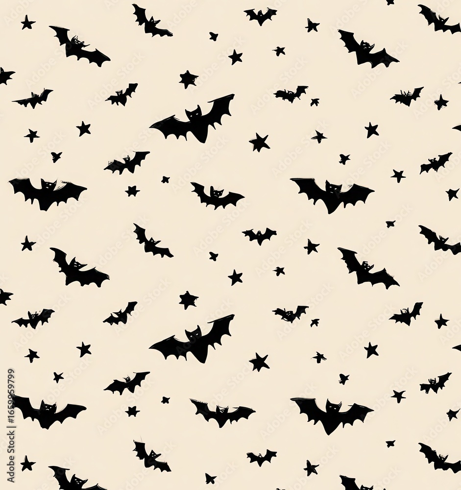 Obraz premium halloween bat, kawaii bats