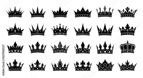 Discover elegant royal crowns perfect for branding, luxury, and prestigious projects, adding a touch of regal sophistication.