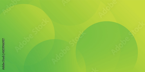 Minimal yellow green geometric background. Dynamic shapes composition. Eps10 vector