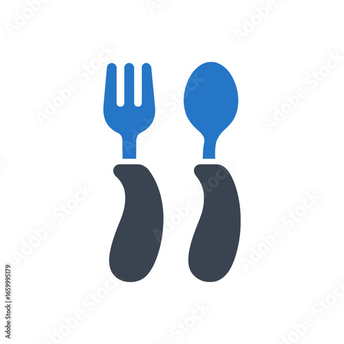 Adaptive Utensils Feeding Icon