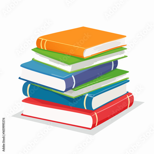stack of books