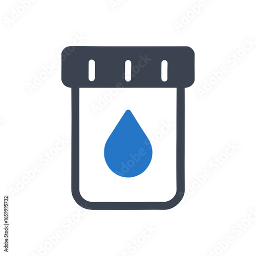 Specimen Sample Container Icon