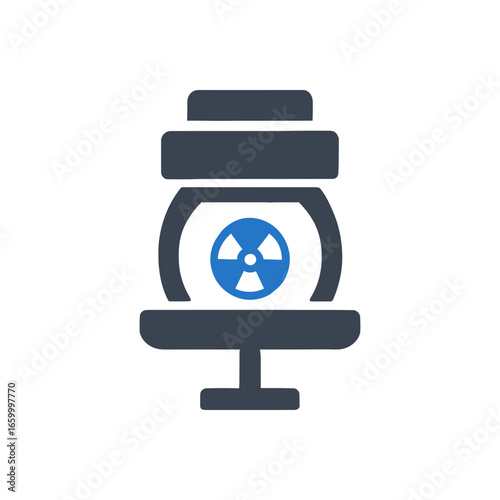 Radioactive Material Container Icon