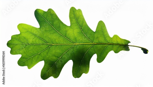 green oak leaf