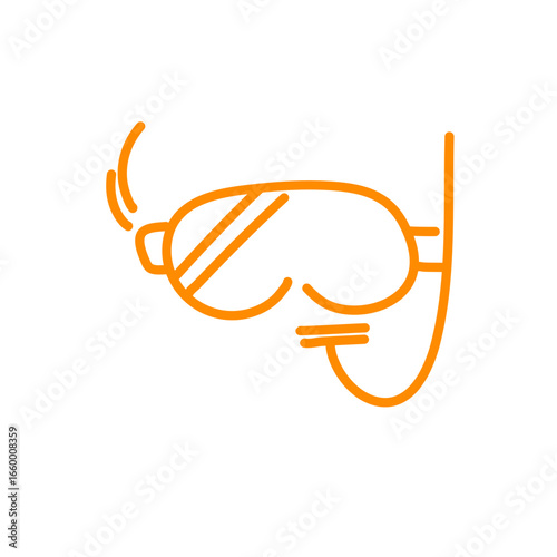 Surf icon vector 