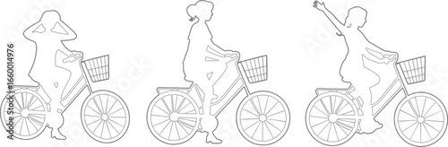 Thanks Bappi! Here's your SEO-optimized metadata for Adobe Stock, tailored to this silhouette-style bicycle illustration