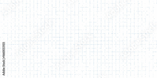 Subtle Blue and White Grid Pattern with Distressed Texture and Imperfect Lines