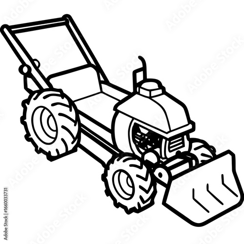 Minimal Motor Plow Vector