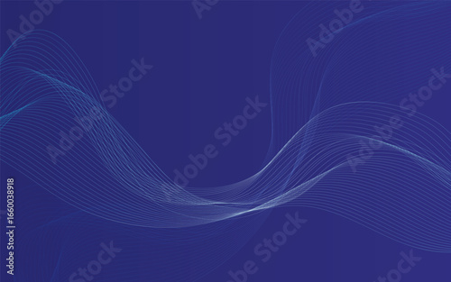 Abstract wavy line art background, can be use in computer wallpaper, technology, banner, poster,  advertisement, many more, wavy line art vector illustration