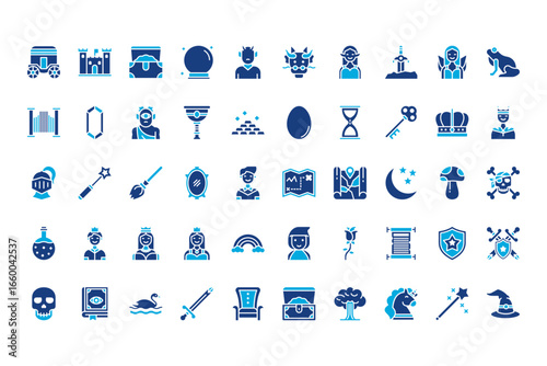 Fairytale Line Icons