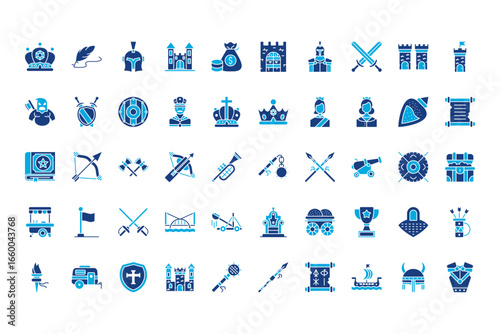 Medieval Line Icons