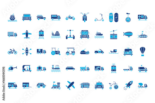 Transport Line Icons