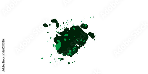Ink splashes stencil very detailed collection. High quality manually traced. Retro grunge banners set	