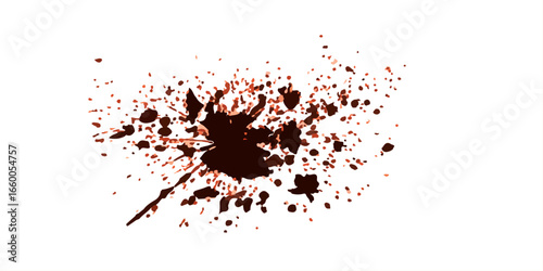 ink blots and splats. detailed ink splats Hyperrealistic Highly Detailed Isolated On Transparent Background	
