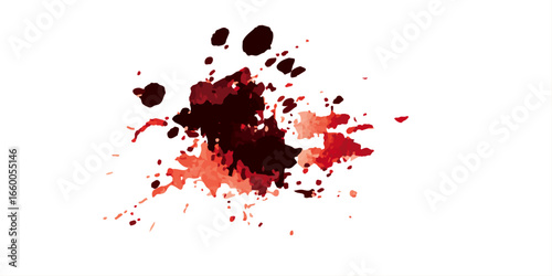 Abstract Black and White Ink Splats Creating a Grunge Effect. Transparent PNG available detailed ink splats Hyperrealistic Highly Detailed Isolated On Transparent Background	