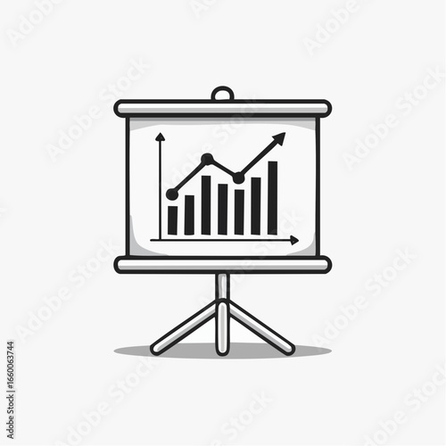 business graph icon